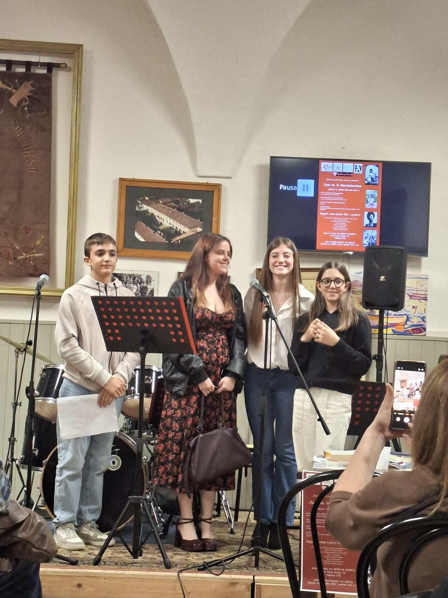 A Valperga si parla di discriminazione razziale anche con la musica