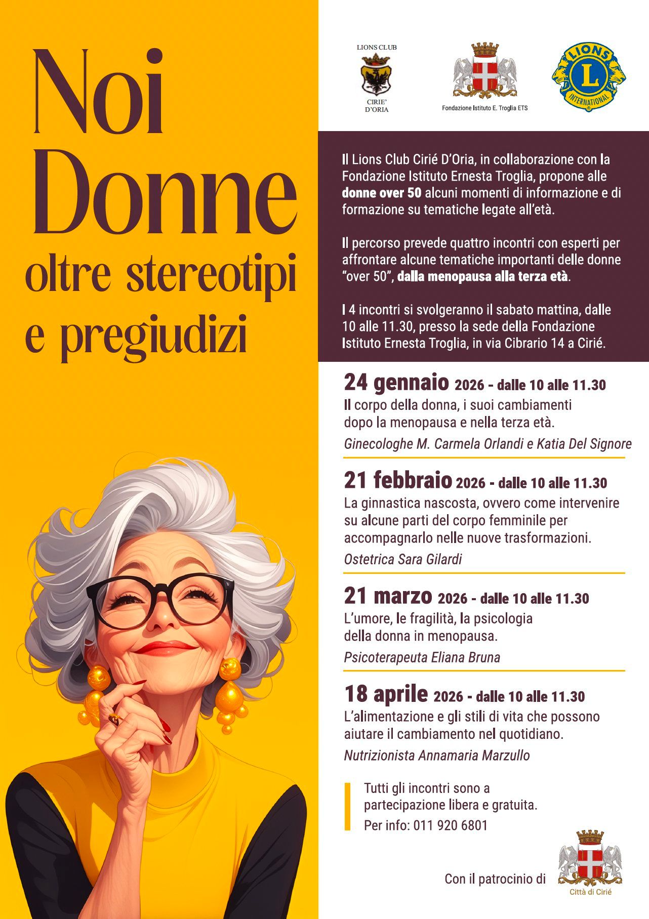 CIRIE' - Noi donne oltre stereotipi e pregiudizi