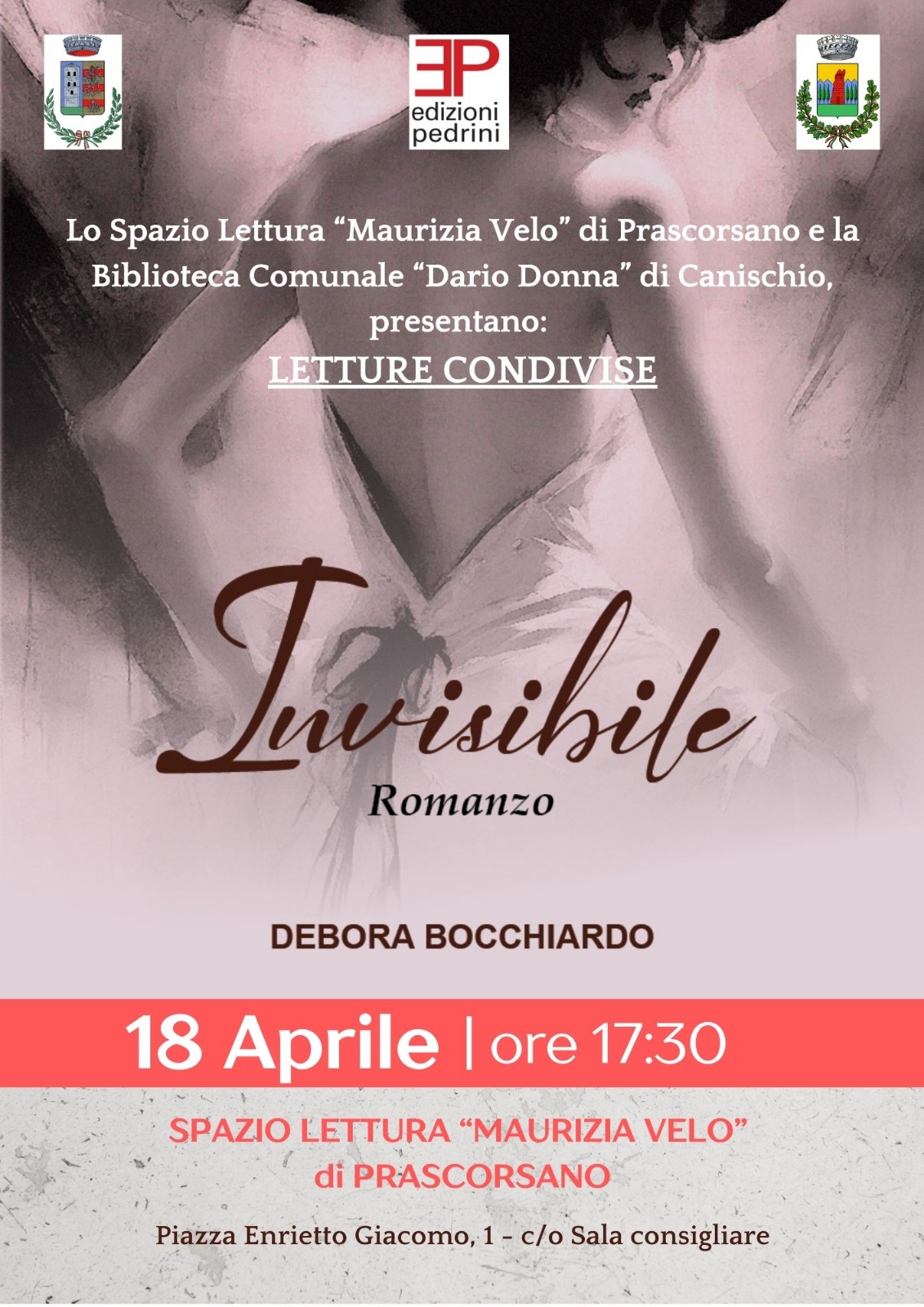 Presentazione del romanzo 'Invisibile' di Debora Bocchiardo