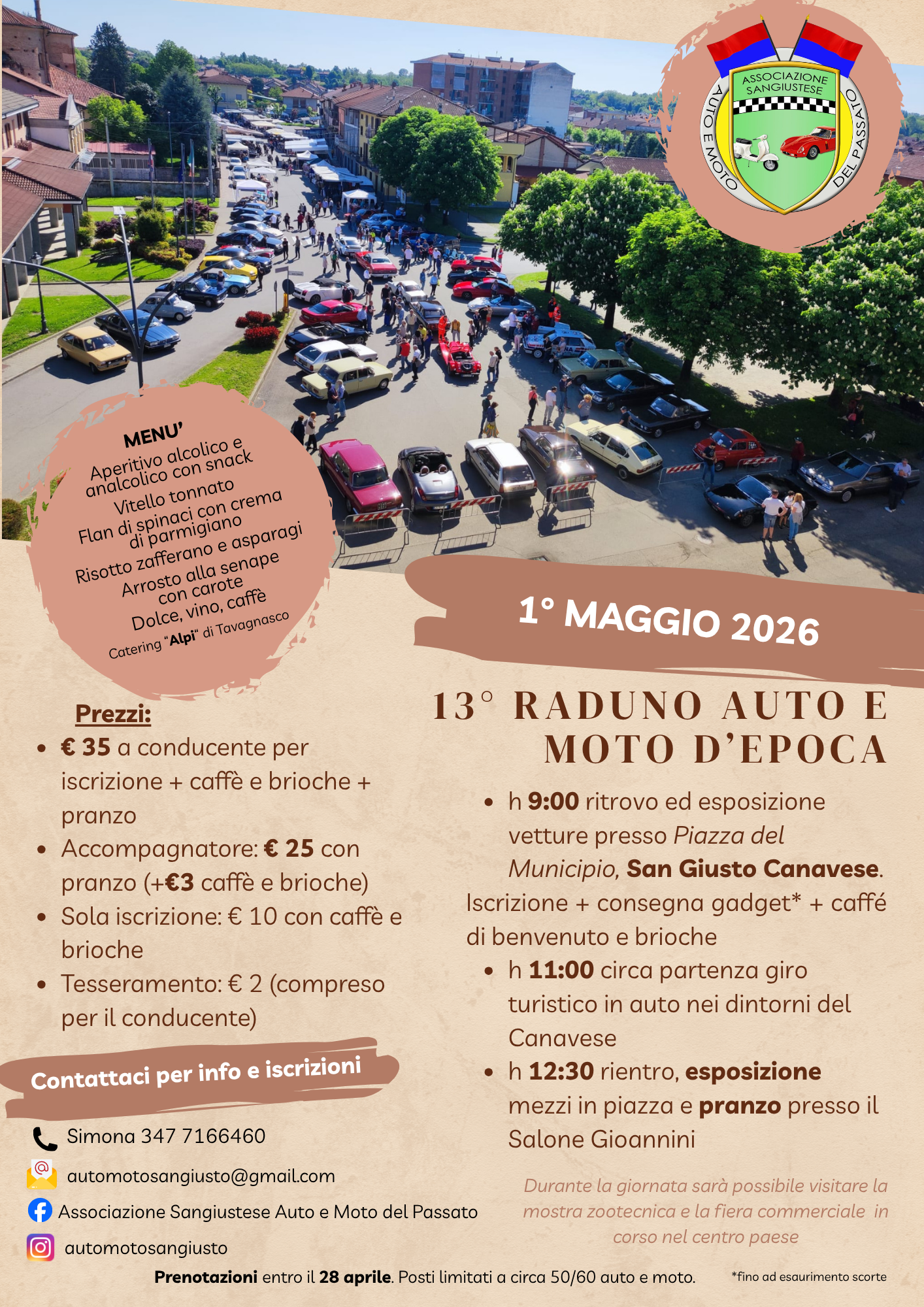 Fiera Primaverile e 13° Raduno Auto e Moto d'Epoca