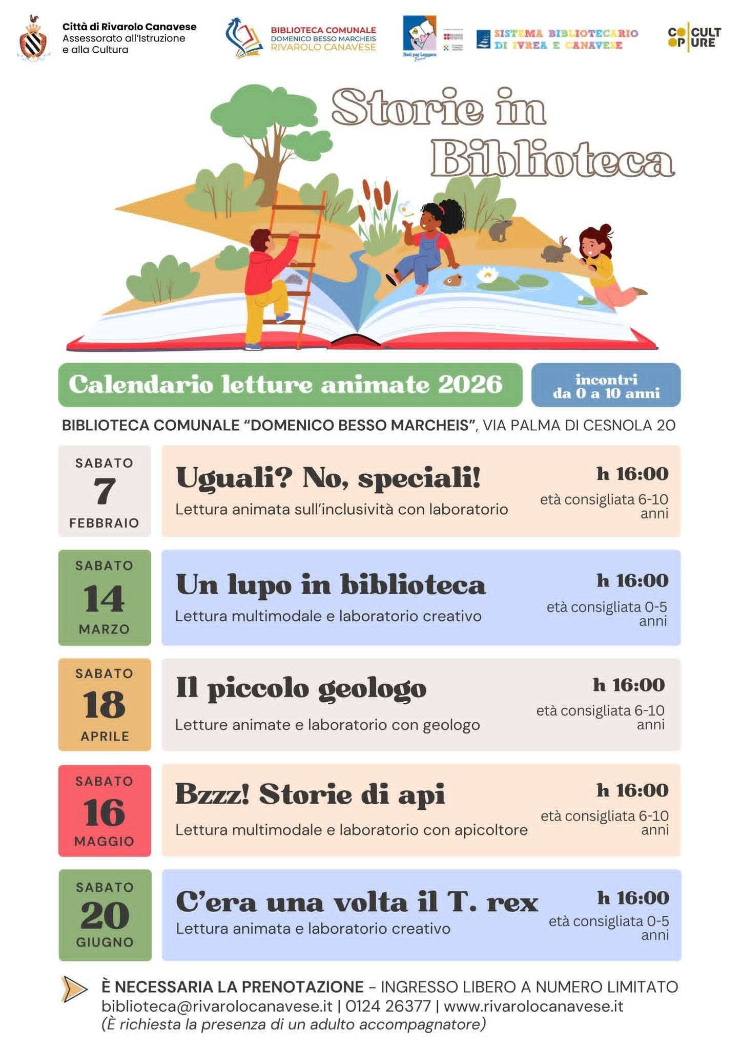 Storie animate in biblioteca