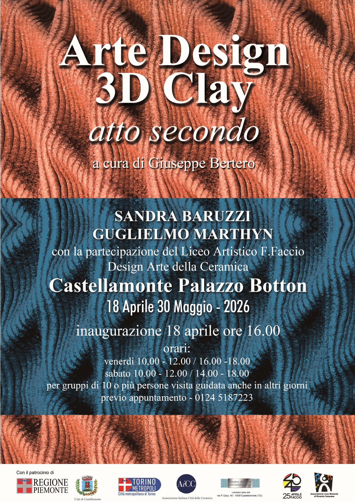 Arte e design 3D Clay - Atto secondo