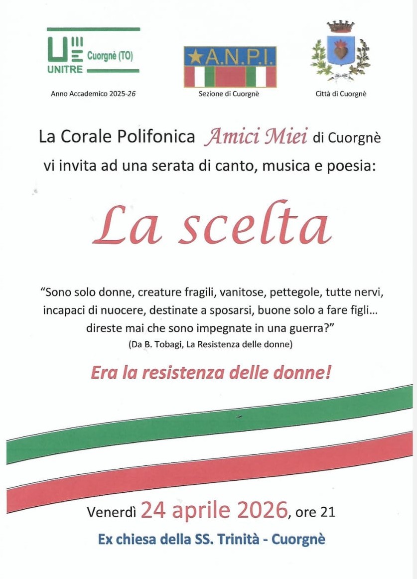 La Scelta: Serata di Canto, Musica e Poesia