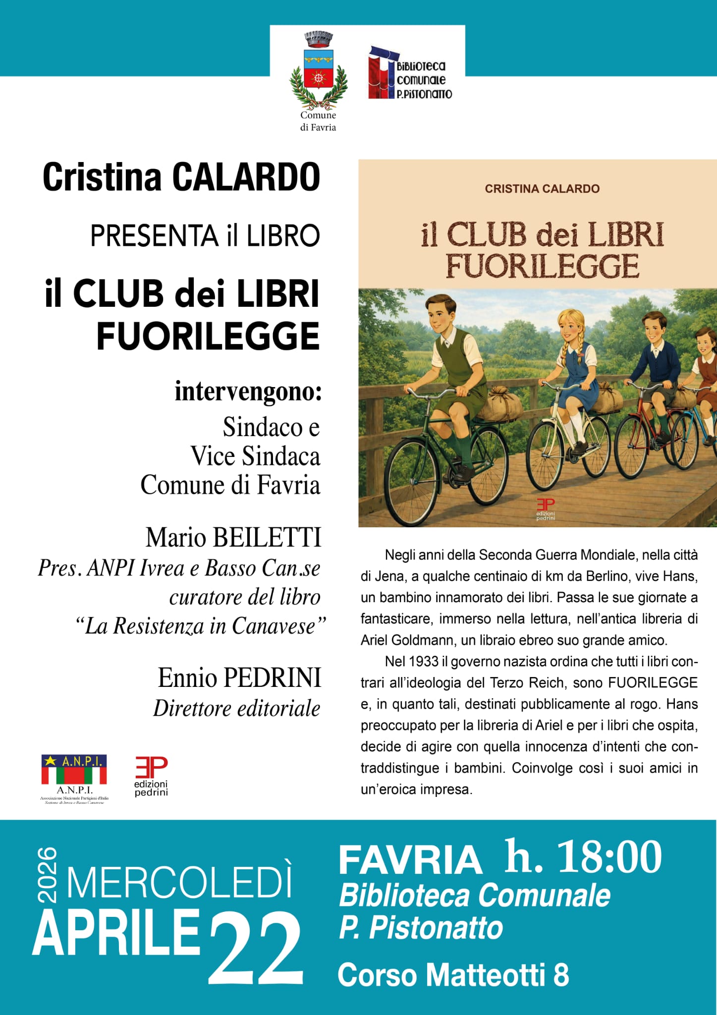 Presentazione del libro 'Il club dei libri fuorilegge'