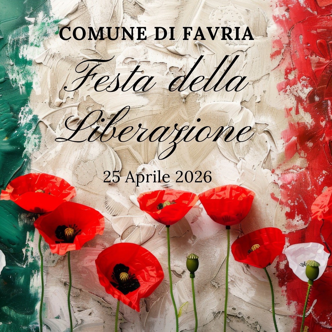 Commemorazione del 25 Aprile a Favria