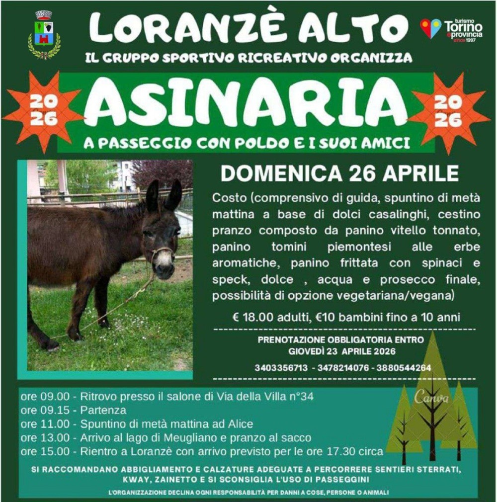 Asinaria a Loranzè Alto