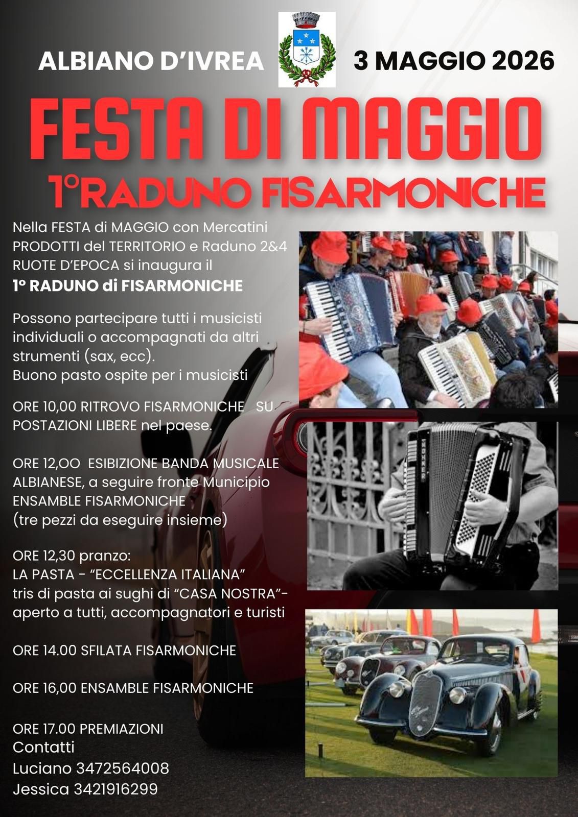Festa di Maggio e 1° Raduno Fisarmoniche
