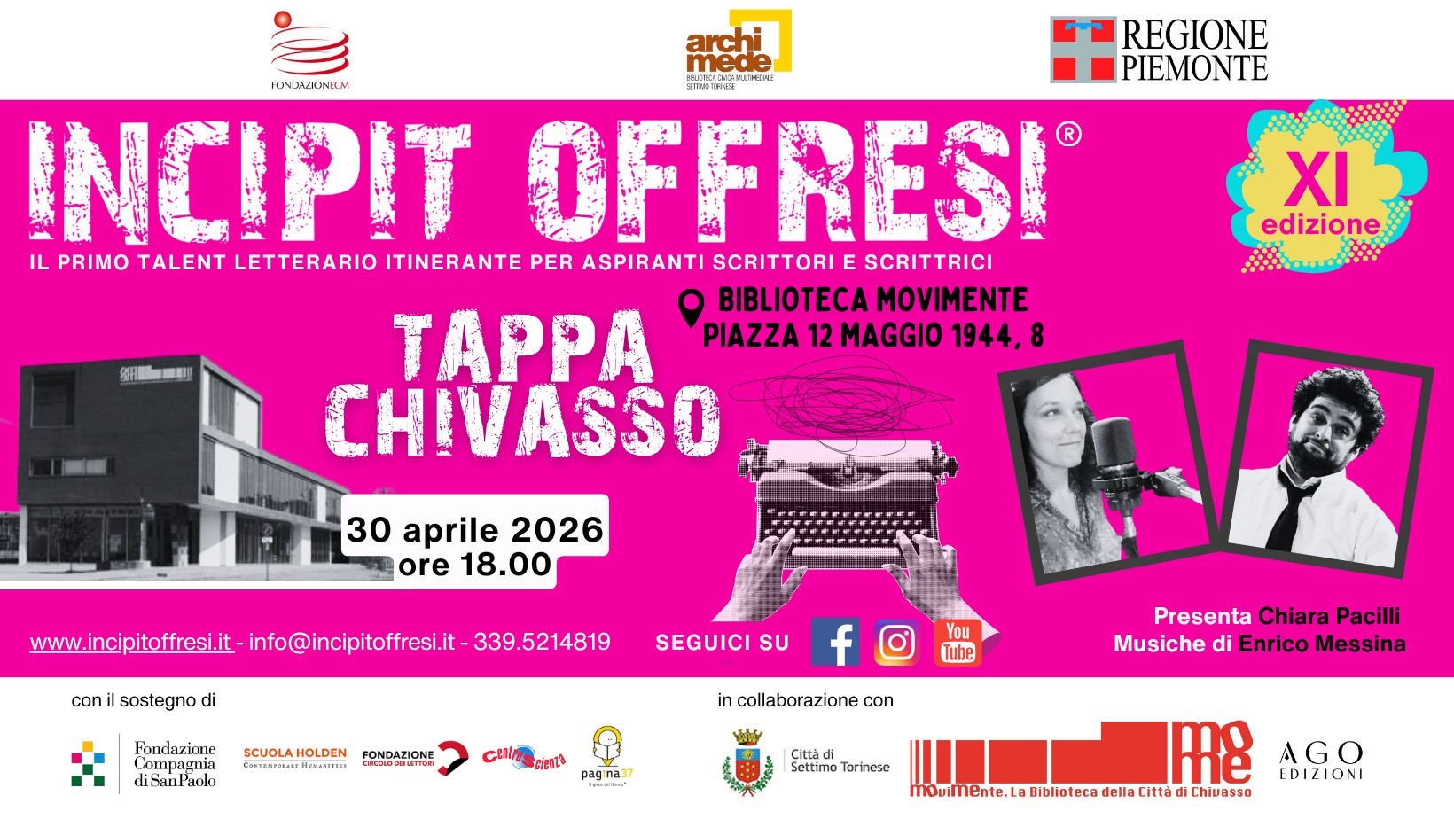 Incipit Offresi a Chivasso