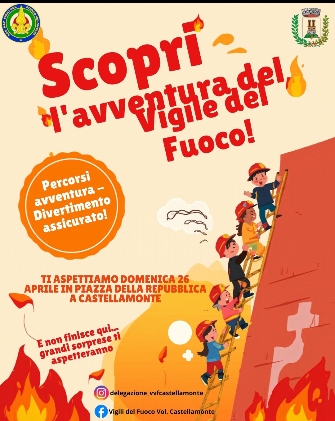 Scopri l'avventura del Vigile del Fuoco!