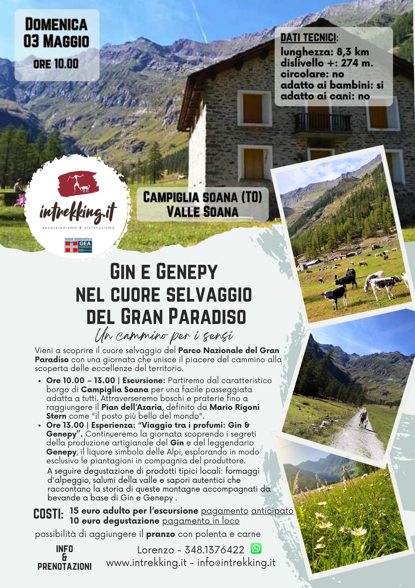 Gin e Genepy nel cuore selvaggio del Gran Paradiso