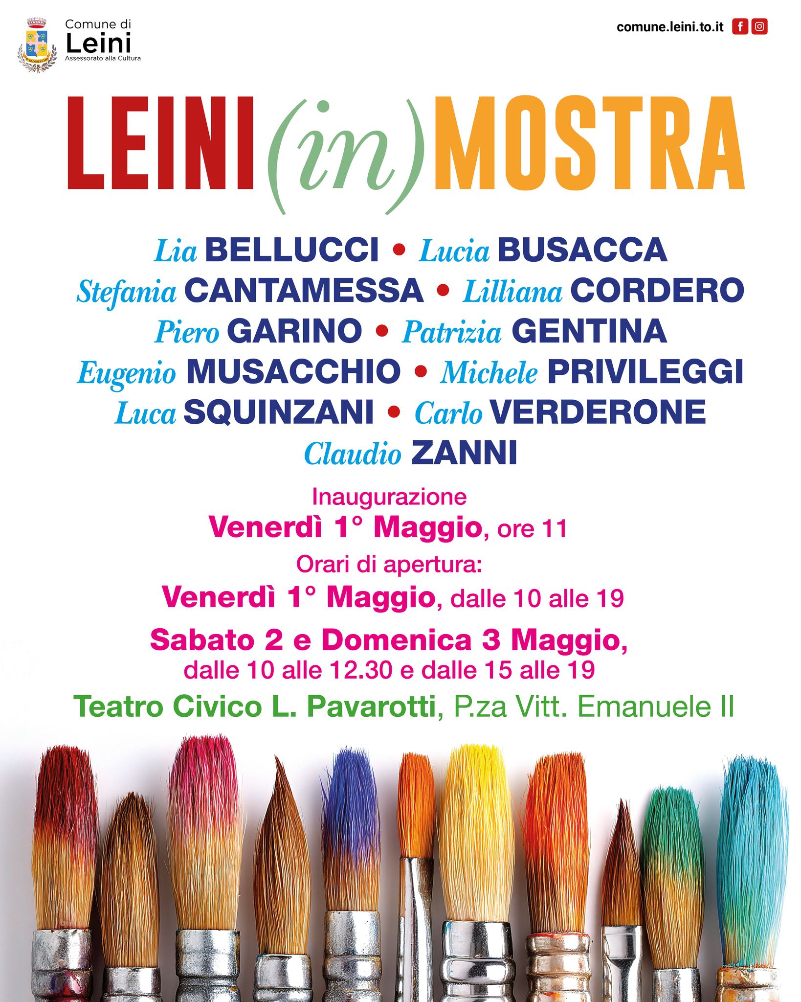Lein(In)Mostra: Esposizione d'Arte al Teatro Pavarotti