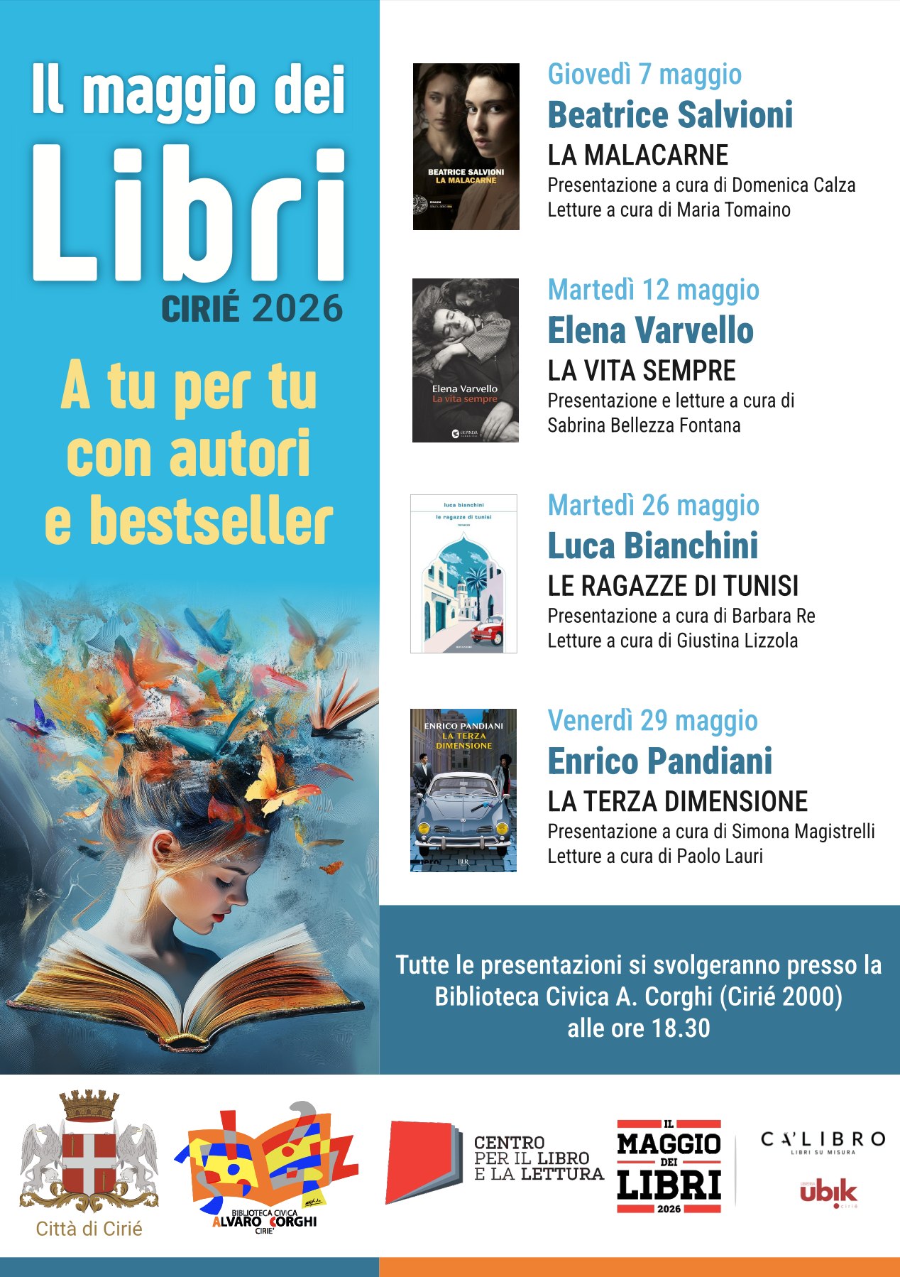 Il Maggio dei Libri a Ciriè