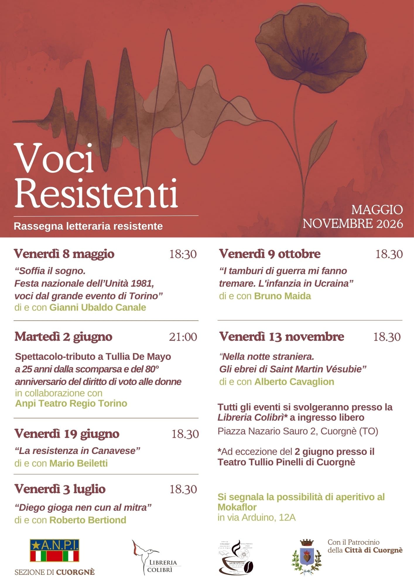 Rassegna "Voci Resistenti" - Seconda Edizione