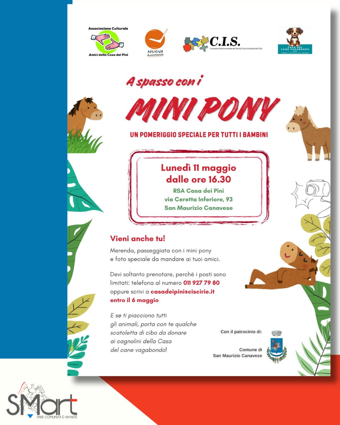 A spasso con i mini pony
