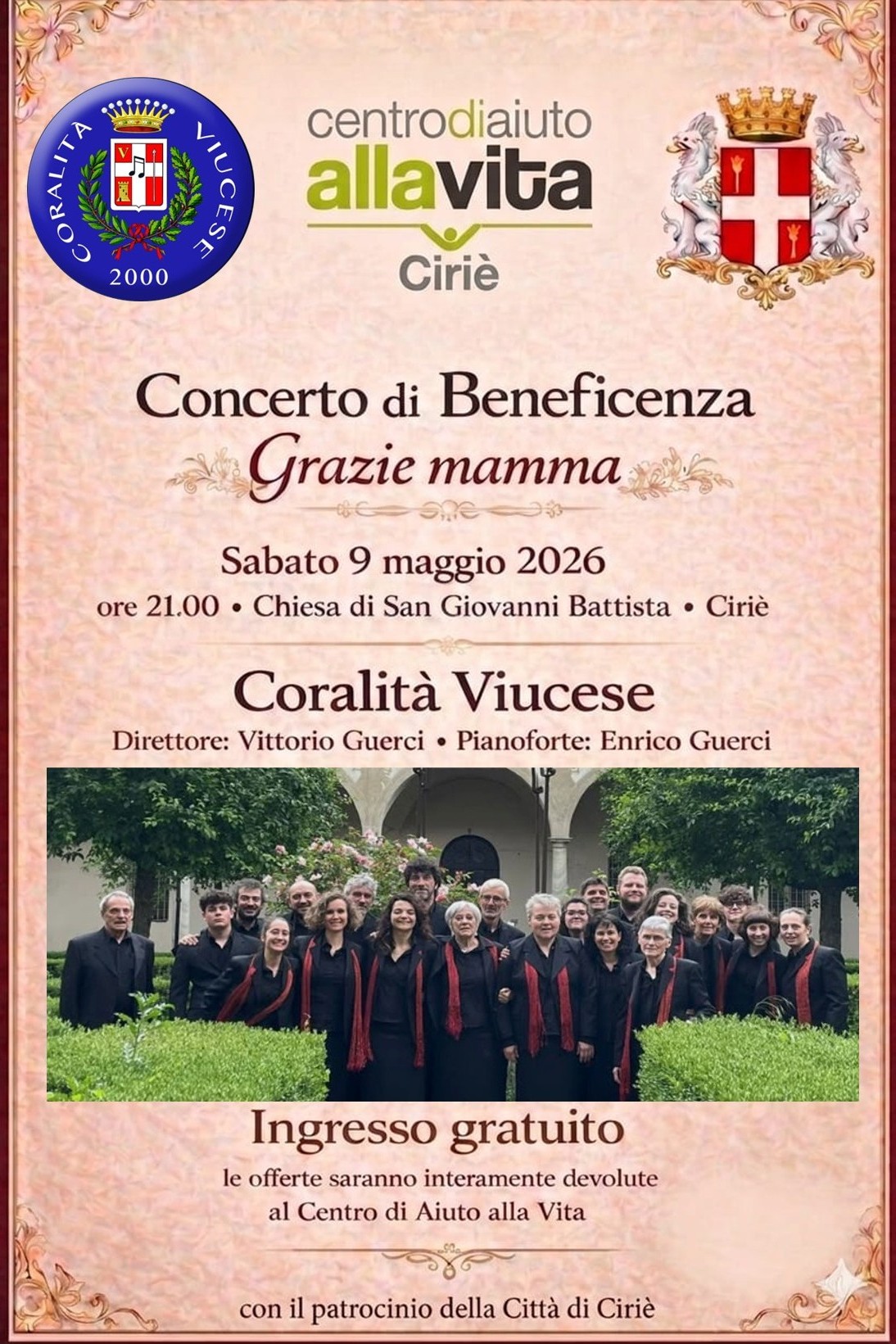 Concerto di Beneficenza 'Grazie mamma'