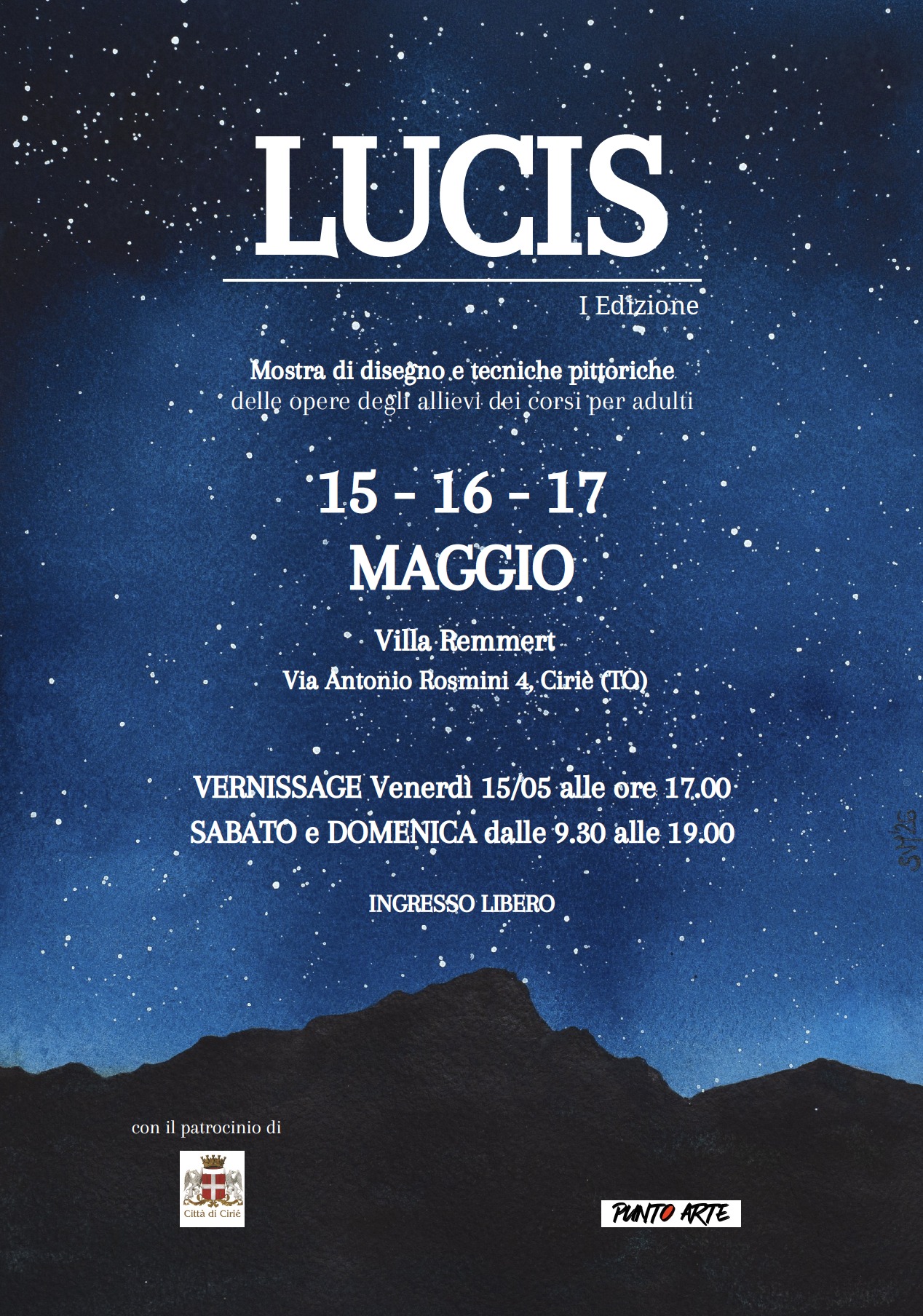 Mostra 'Lucis' a Villa Remmert