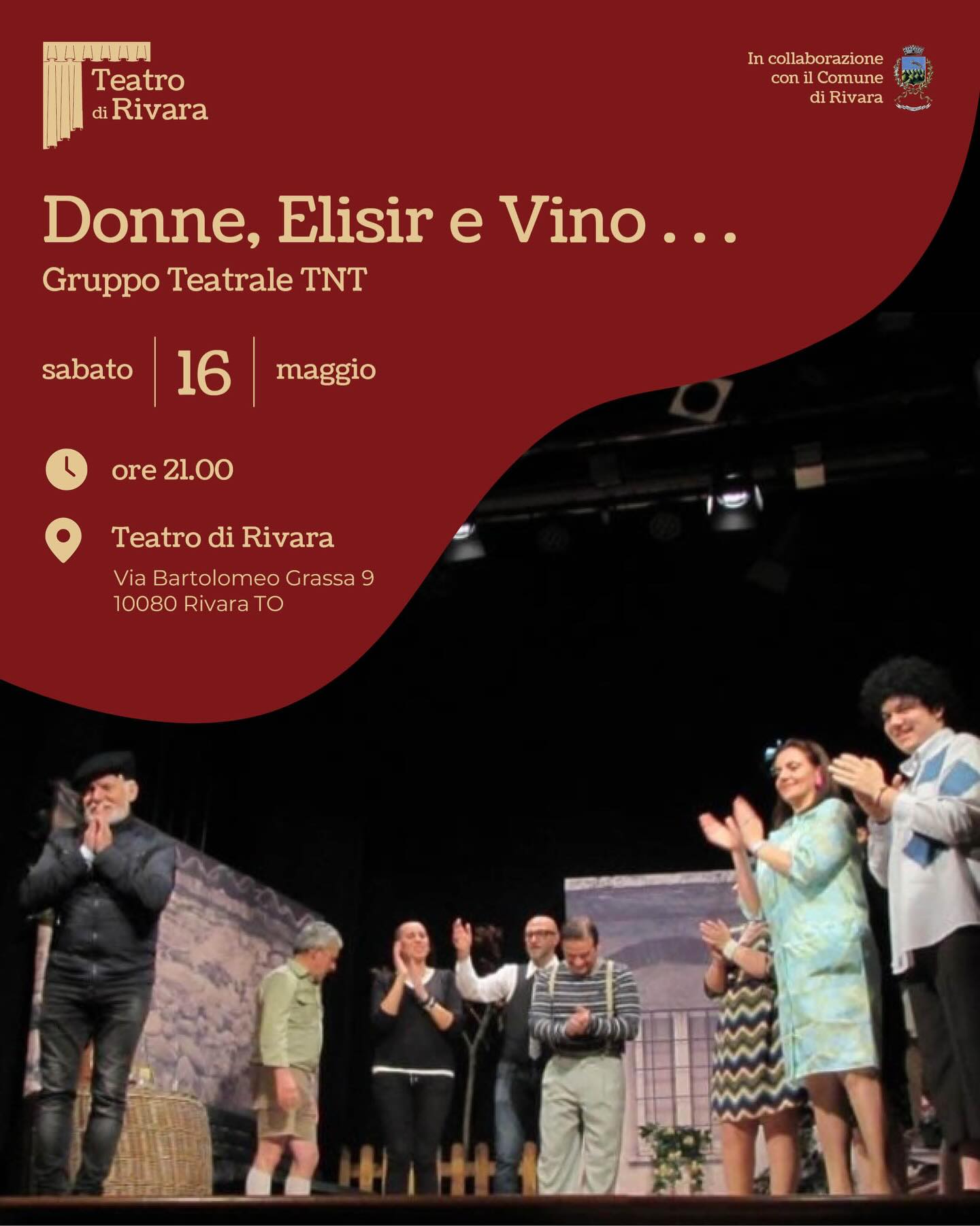 Donne, Elisir e Vino - Spettacolo del Gruppo Teatrale TNT