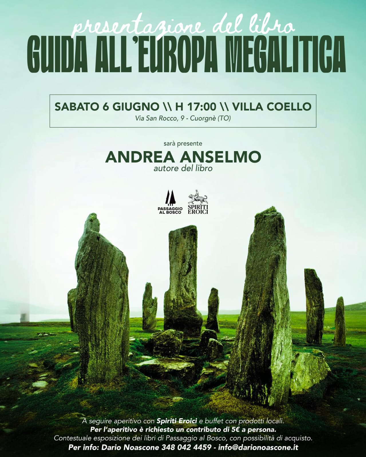 Presentazione del libro 'Guida all'Europa Megalitica'