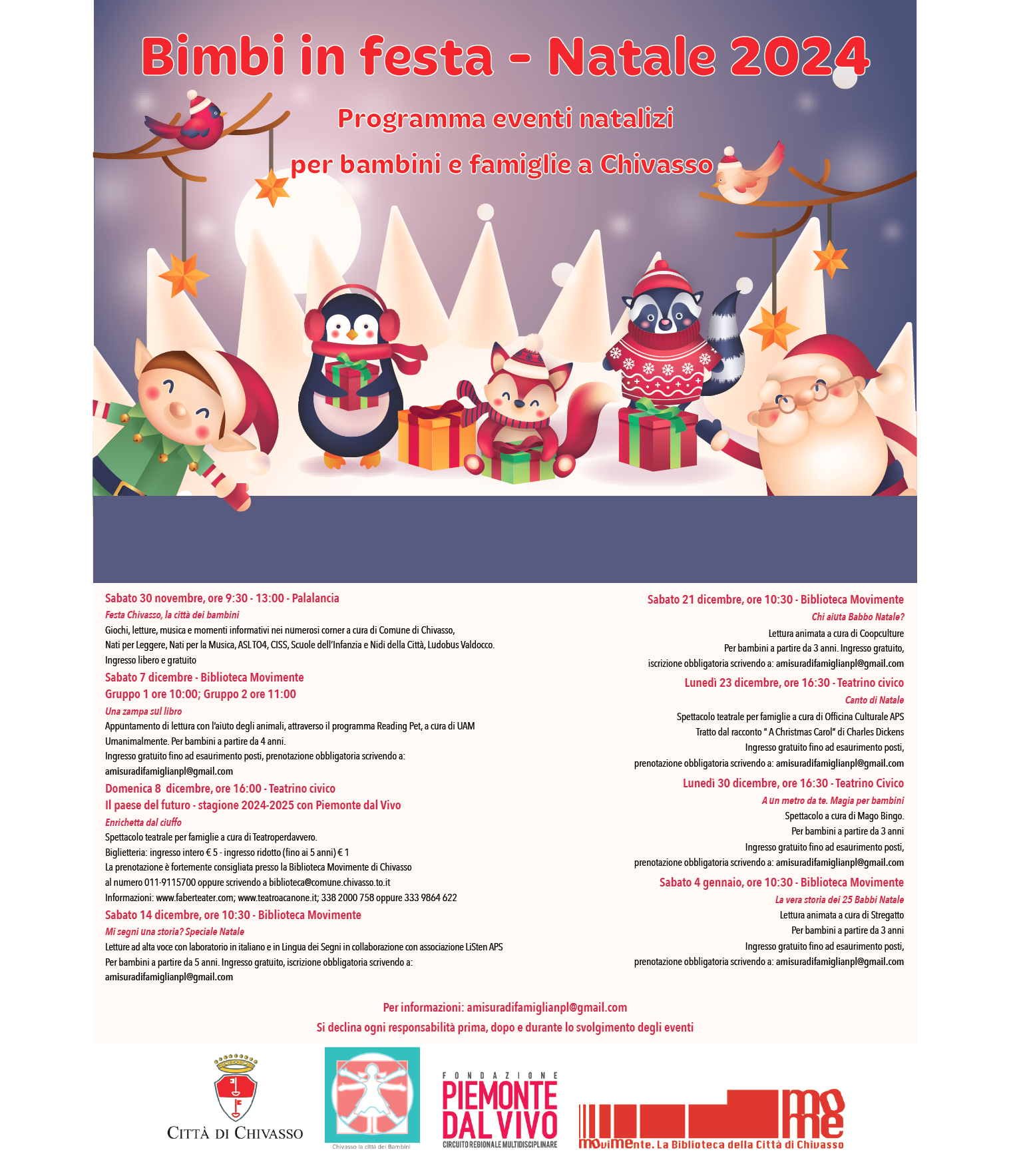 CHIVASSO - Bimbi in Festa - Natale 2024