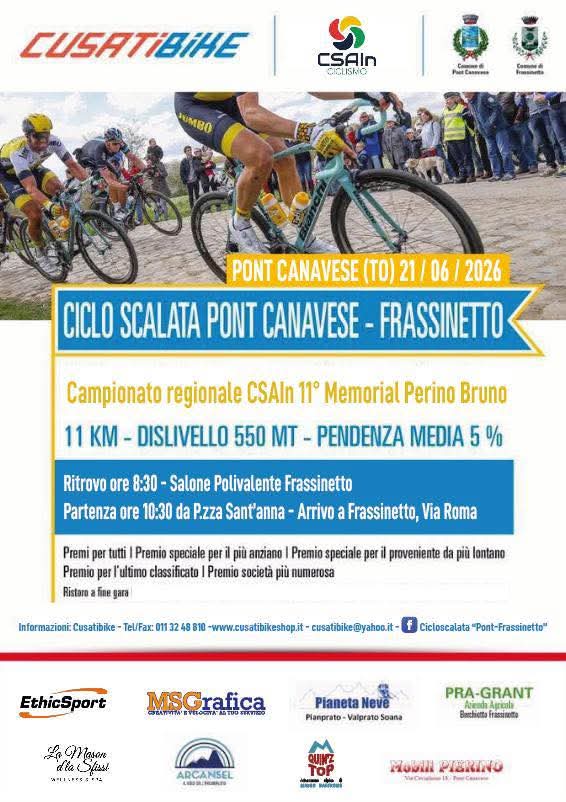 Cicloscalata Pont Canavese-Frassinetto