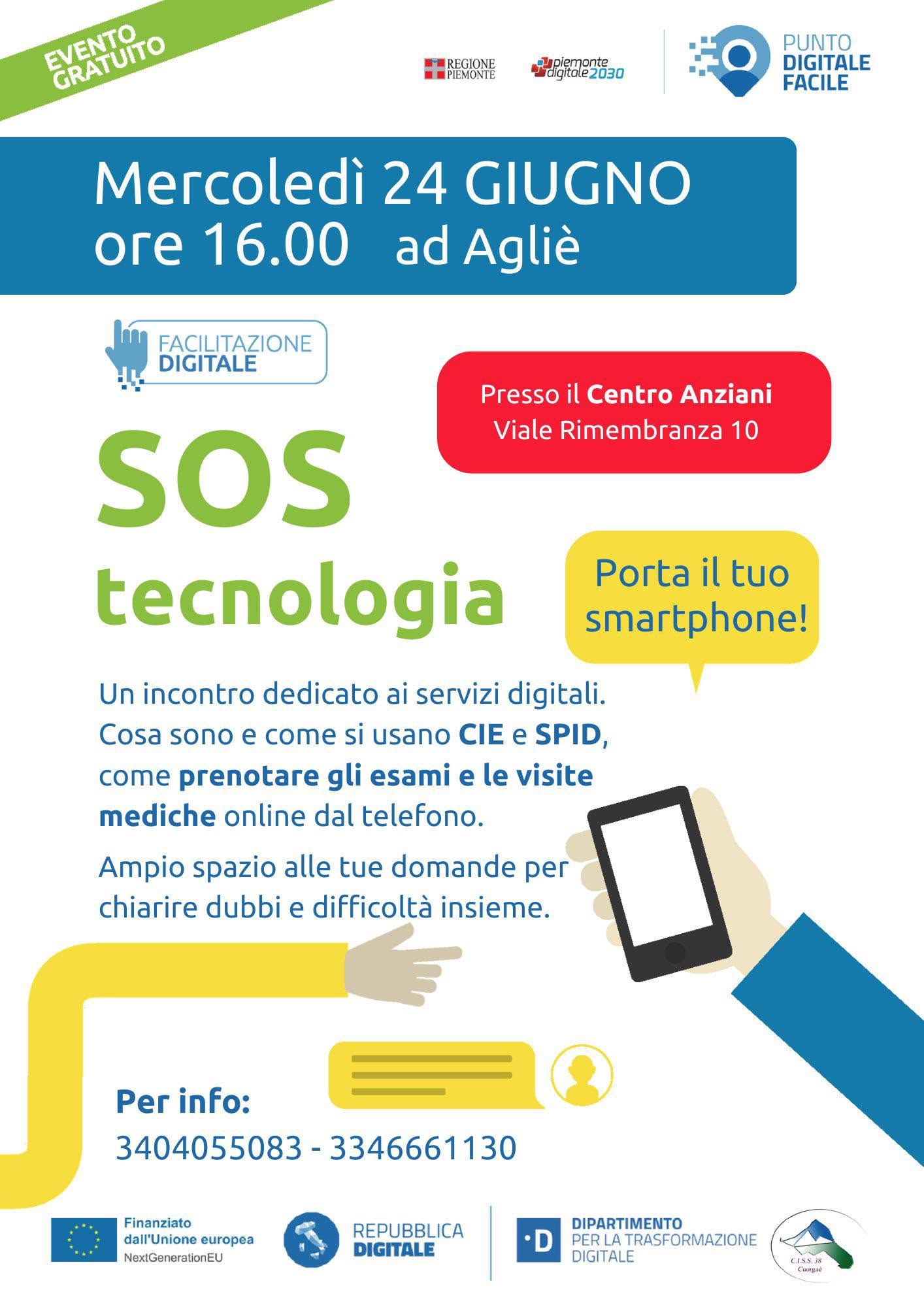 SOS Tecnologia: Incontro di Facilitazione Digitale