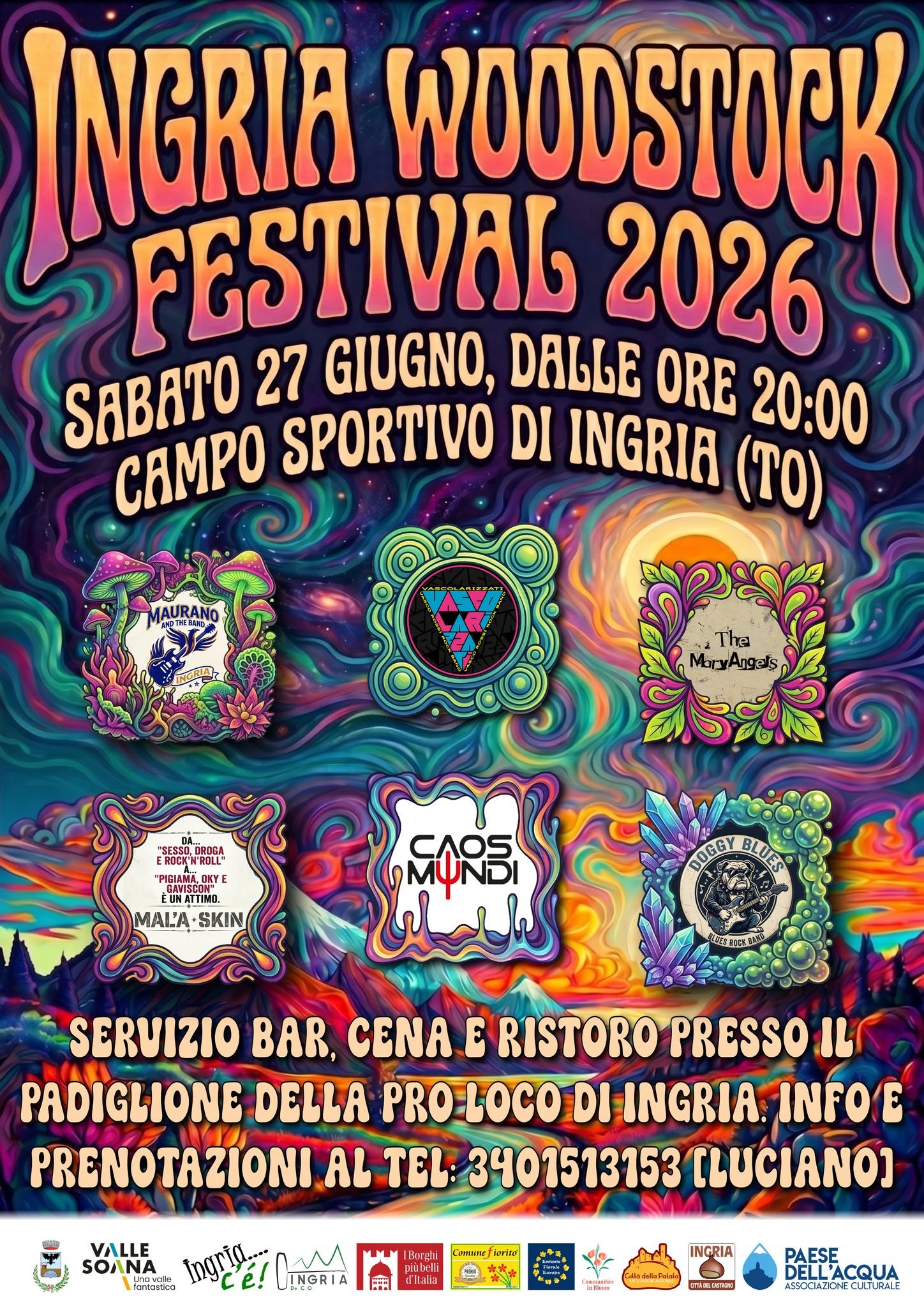 Woodstock Festival 2026 a Ingria