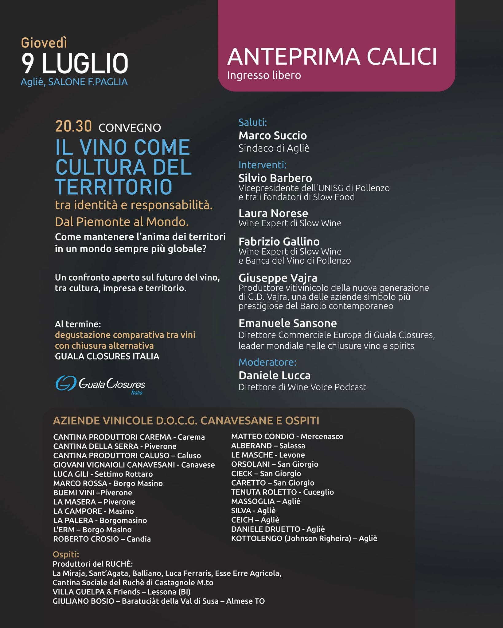 Anteprima Calici 2026: Il Vino come Cultura del Territorio