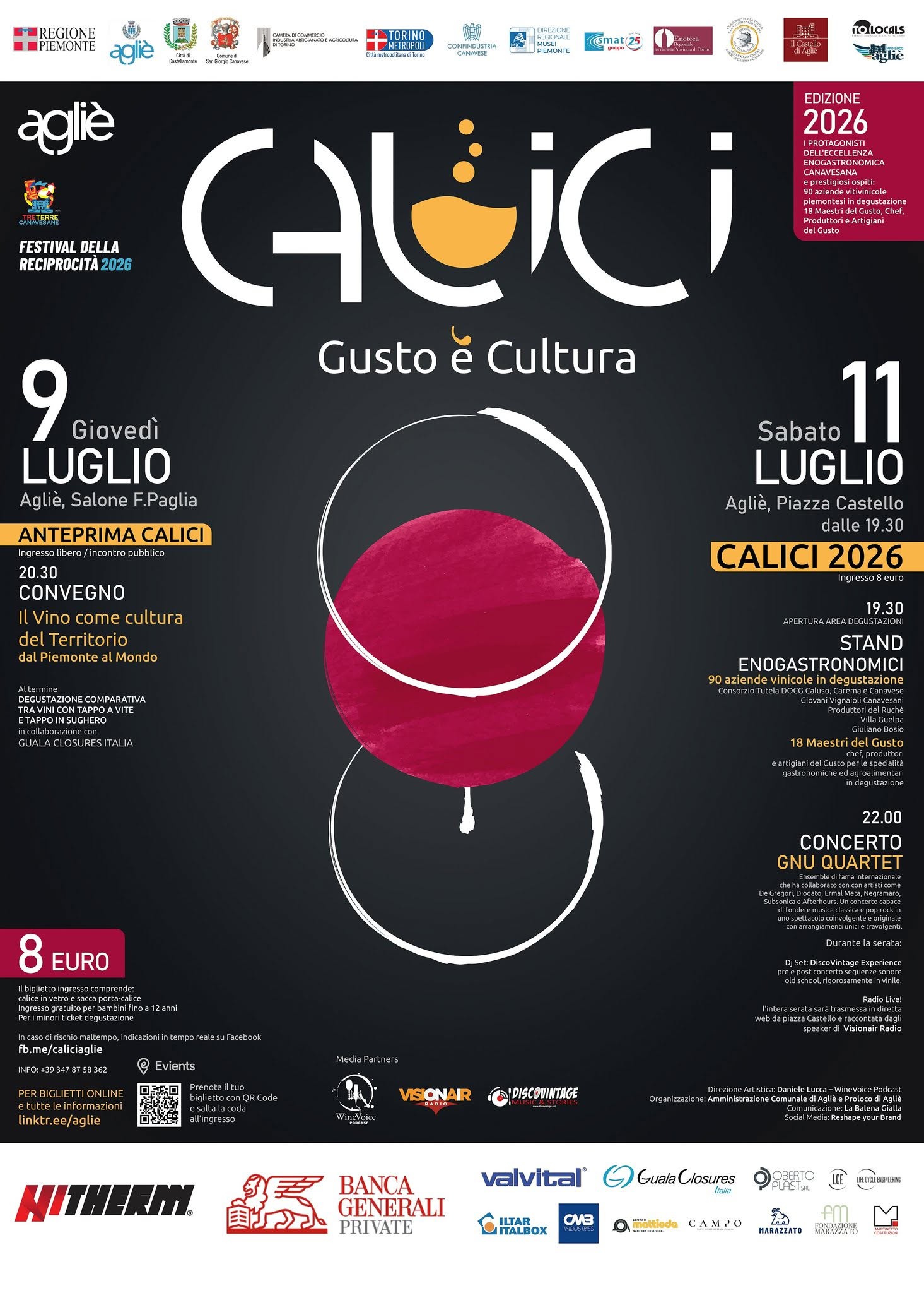 Calici ad Agliè 2026