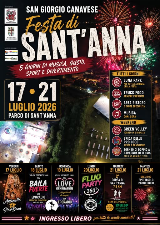 Festa di Sant'Anna 2026