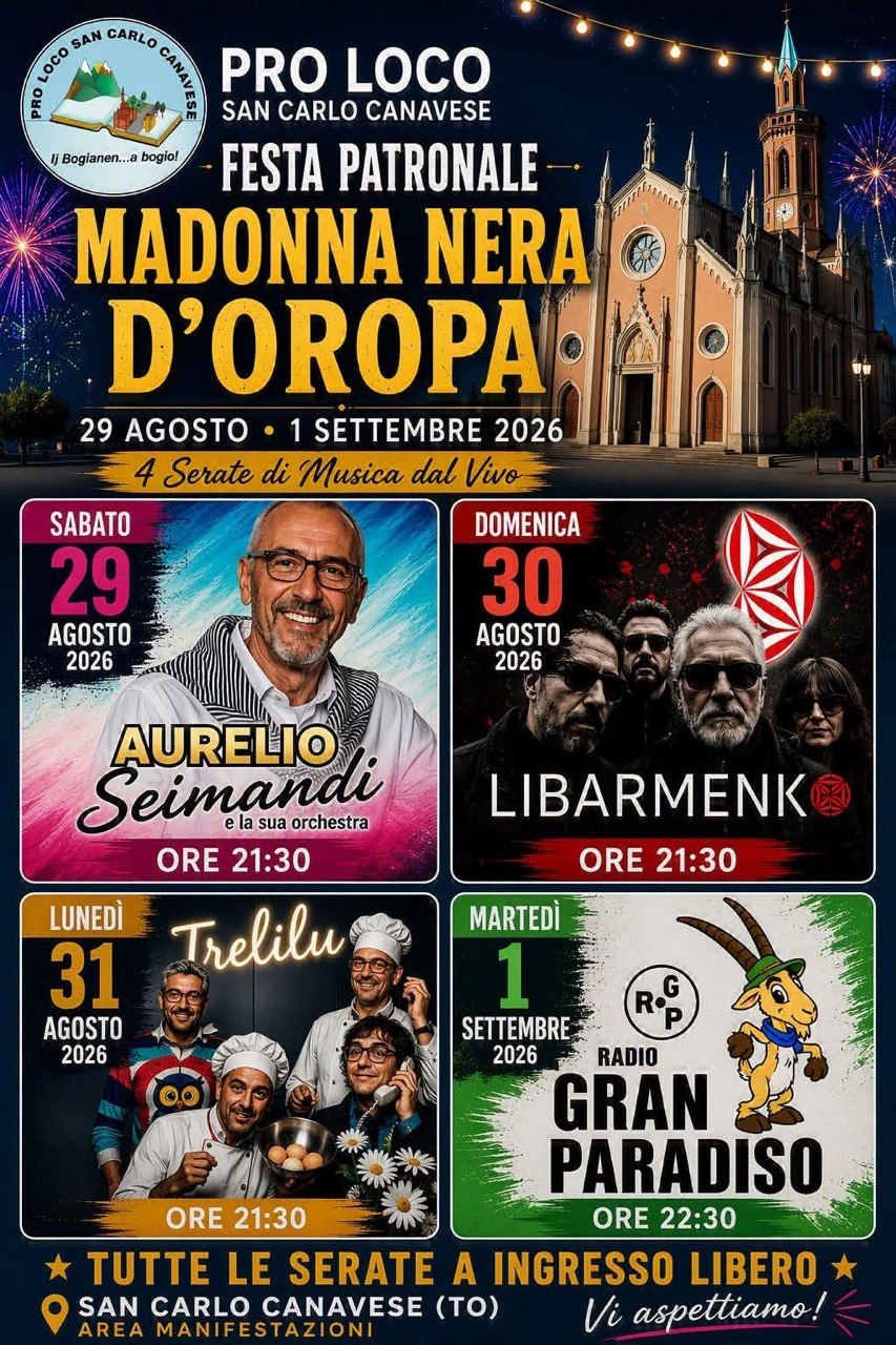 Festa Patronale Madonna Nera d'Oropa