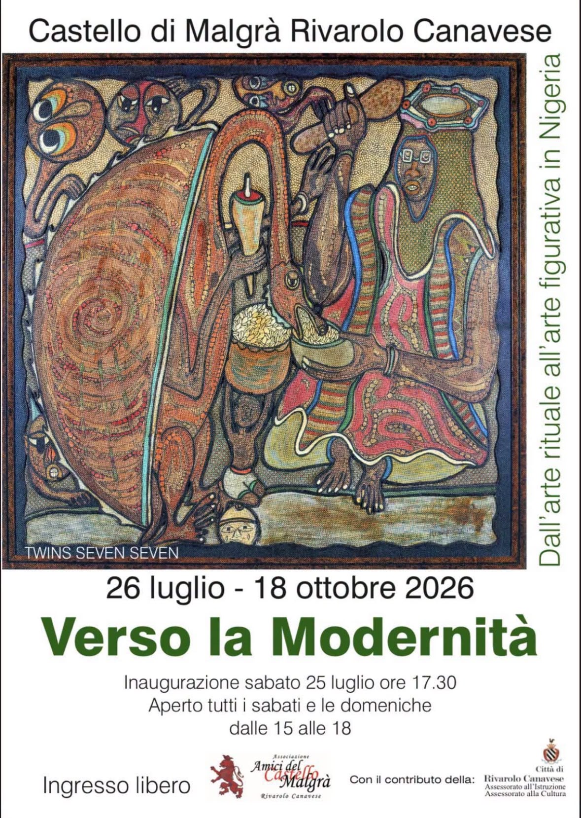 Mostra 'Verso la Modernità' al Castello Malgrà