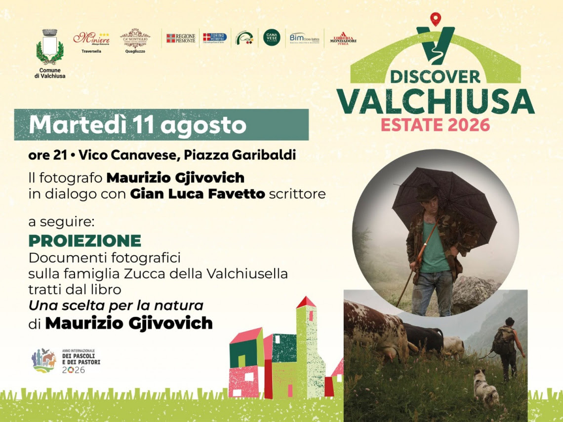 Presentazione del libro 'Una scelta per la natura - Valchiusella'