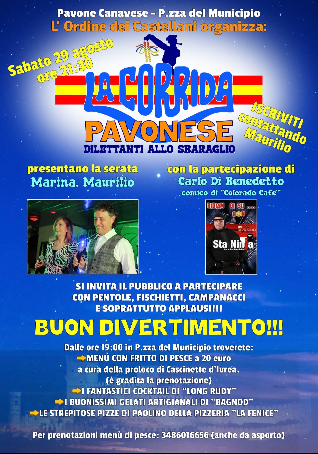 La Corrida Pavonese - Dilettanti allo Sbaraglio