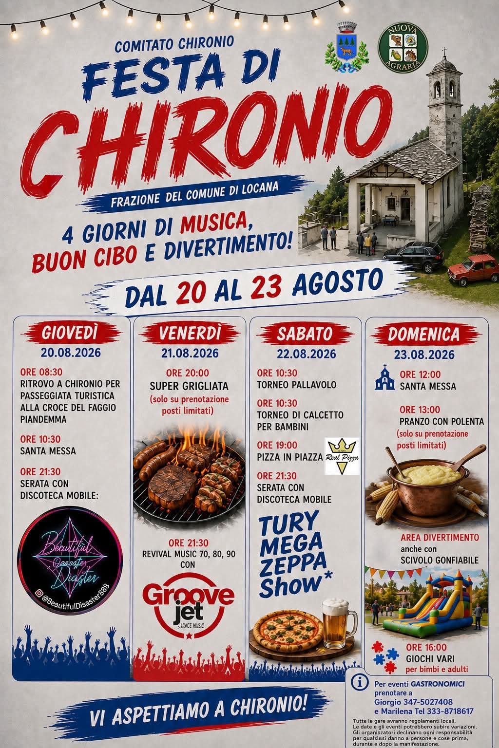Festa di Chironio 2026