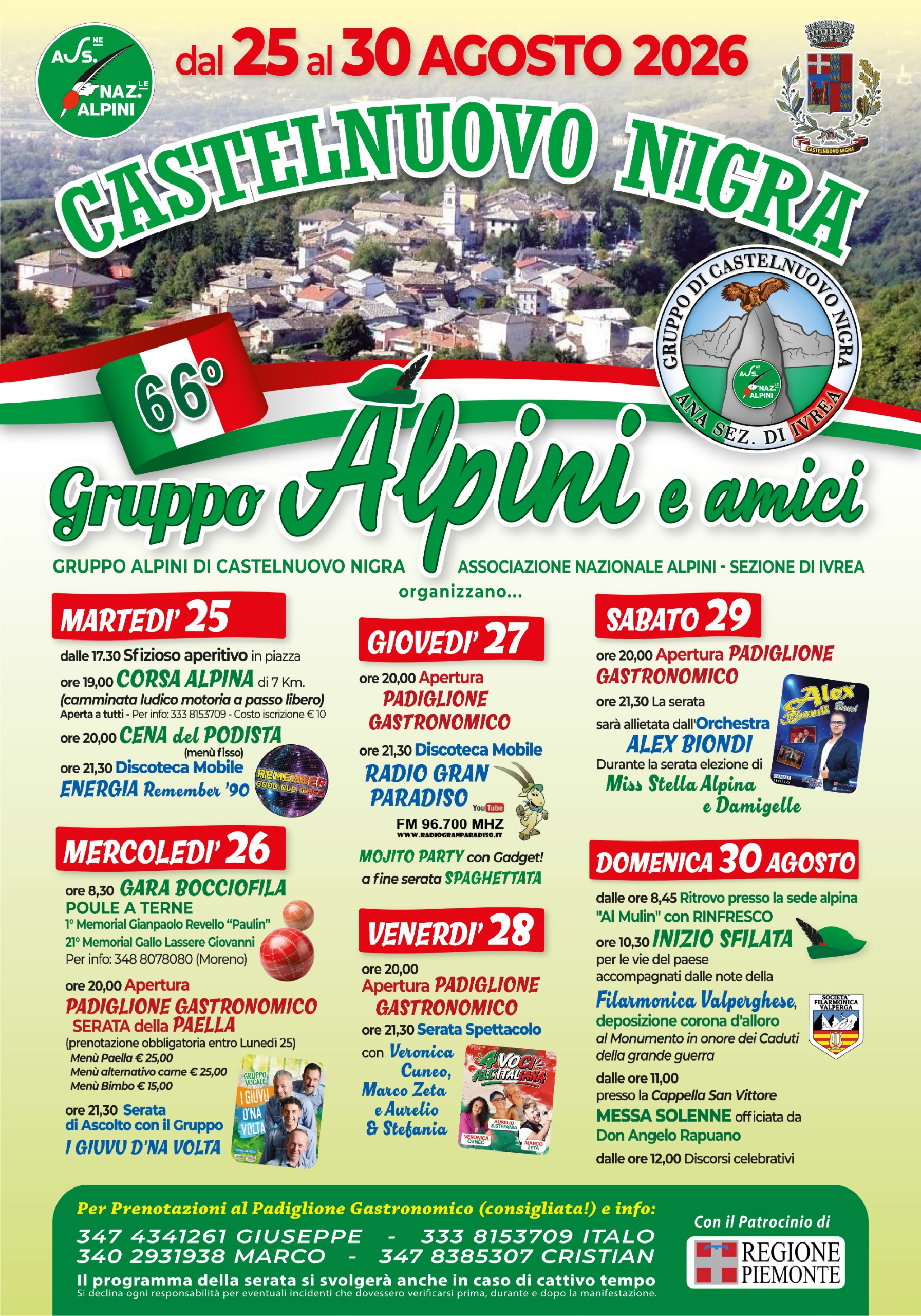 66° Gruppo Alpini e Amici di Castelnuovo Nigra