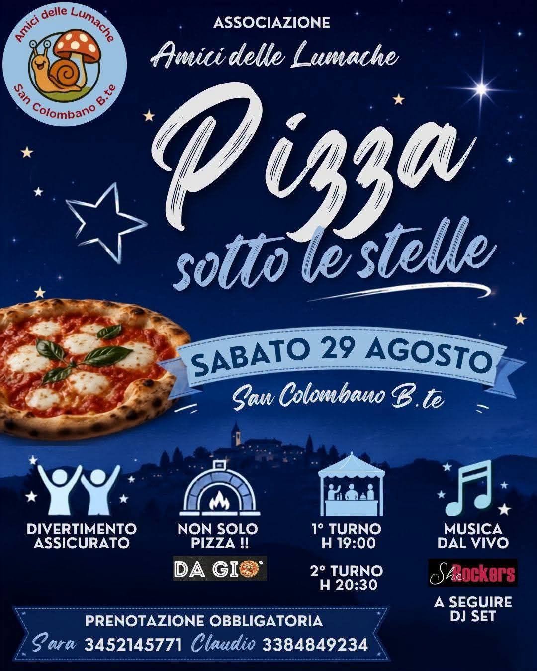Pizza sotto le stelle