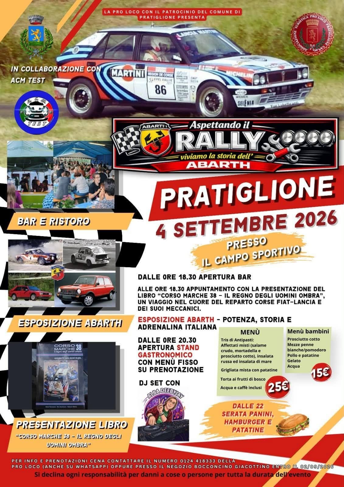 Aspettando il Rally - Viviamo la storia dell'Abarth