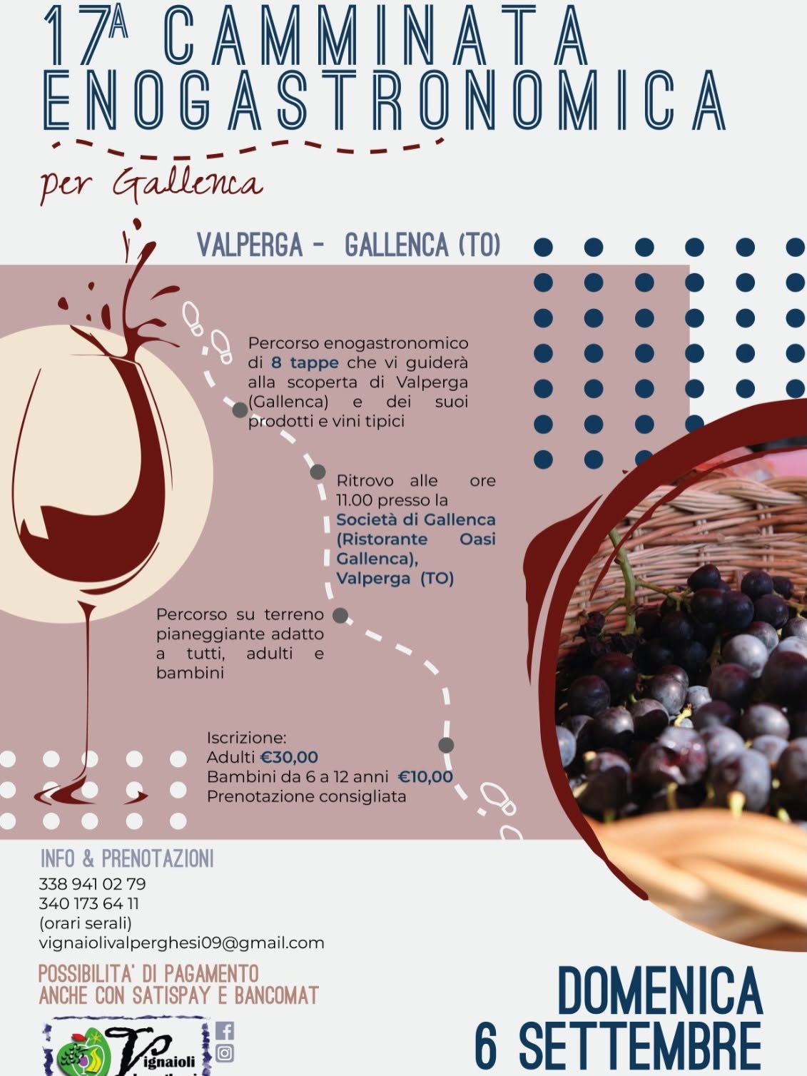 17ª Camminata Enogastronomica per Gallenca