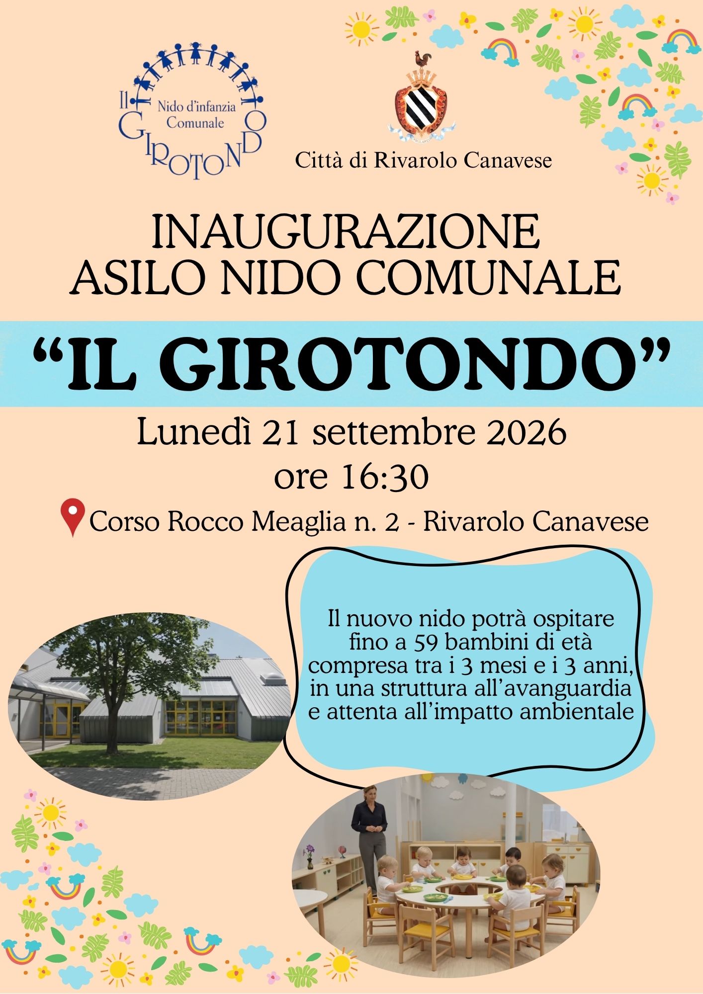 Inaugurazione Asilo Nido 'Il Girotondo'