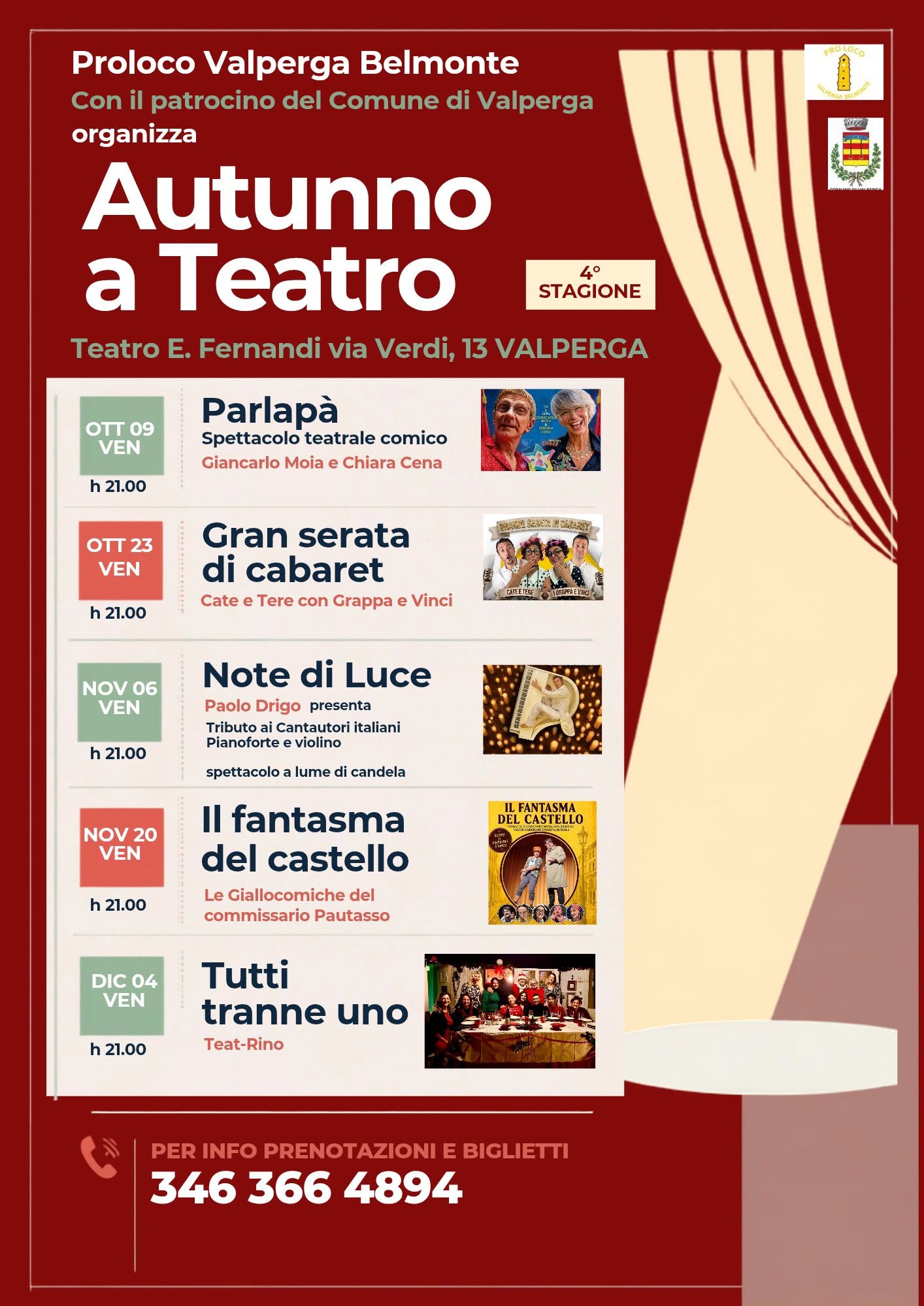 Autunno a Teatro