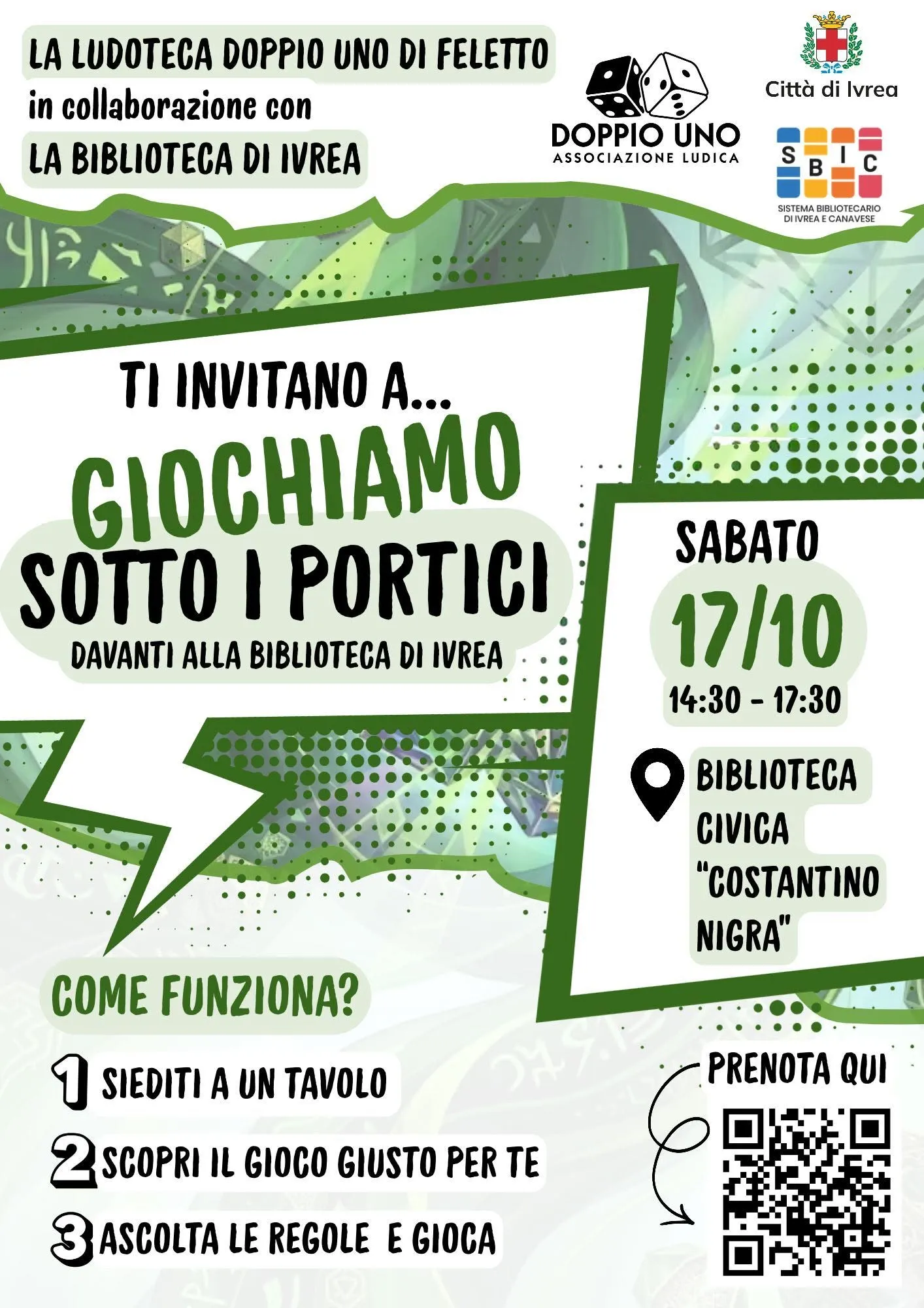 Giochiamo sotto i portici!