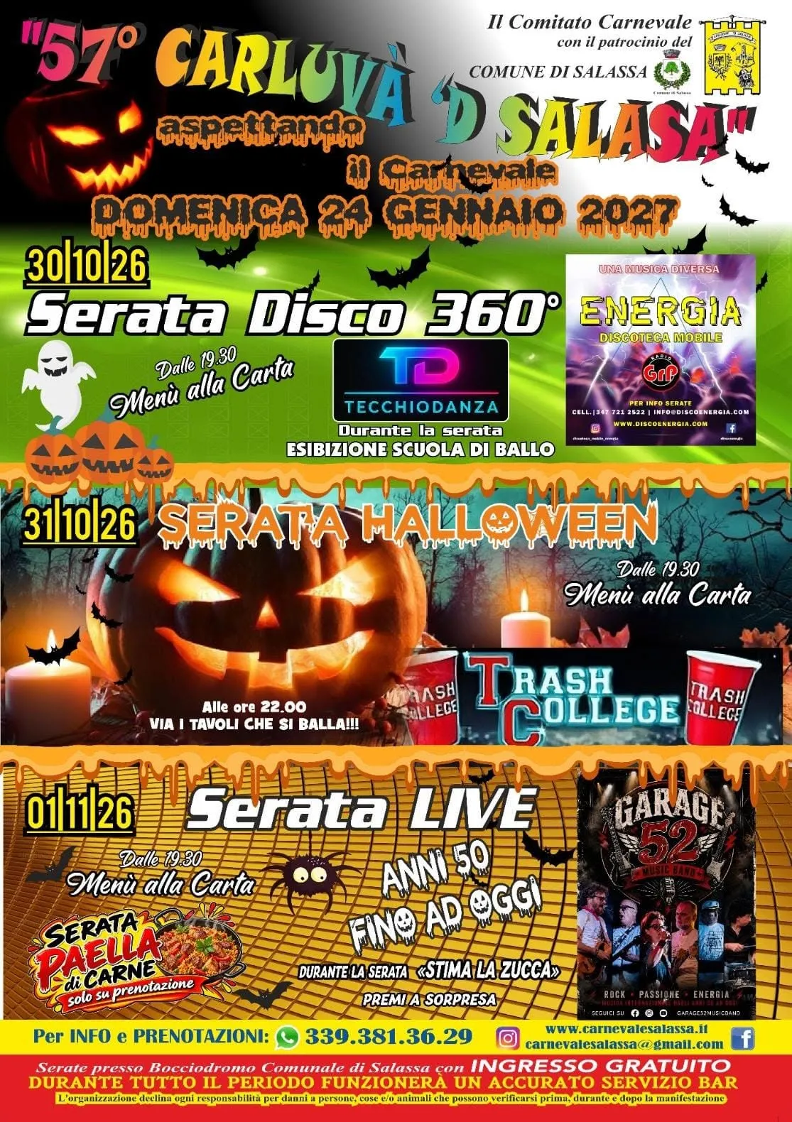 57° Carluvà 'd Salasa: Aspettando il Carnevale