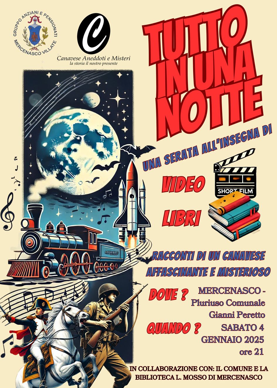 MERCENASCO - Tutto in una notte